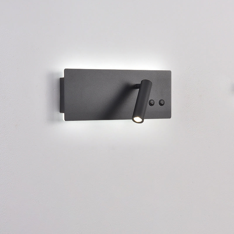 Rectangular Spotlight Iron Aluminum LED Wall Sconce Lamp