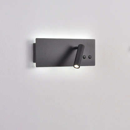 Rectangular Spotlight Iron Aluminum LED Wall Sconce Lamp
