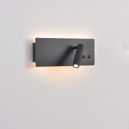 Rectangular Spotlight Iron Aluminum LED Wall Sconce Lamp