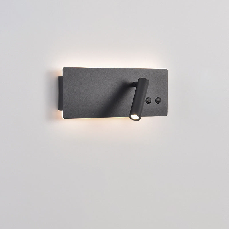 Rectangular Spotlight Iron Aluminum LED Wall Sconce Lamp