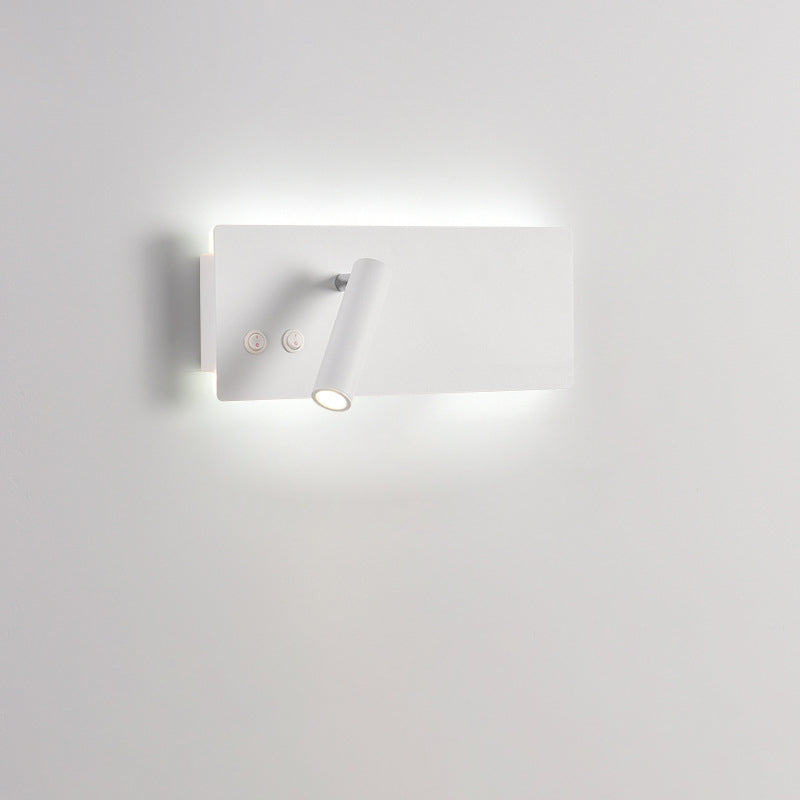 Rectangular Spotlight Iron Aluminum LED Wall Sconce Lamp