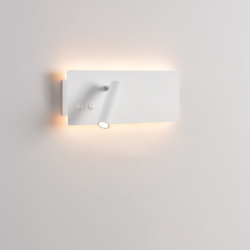 Rectangular Spotlight Iron Aluminum LED Wall Sconce Lamp
