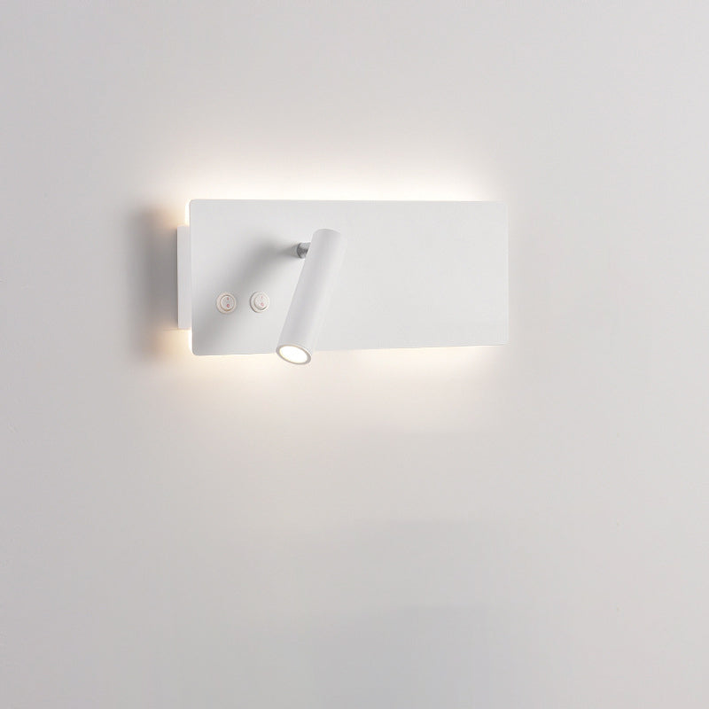 Rectangular Spotlight Iron Aluminum LED Wall Sconce Lamp