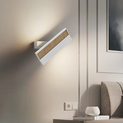 Rotatable Linear Silicone Aluminum LED Wall Sconce Lamp