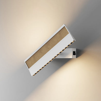 Rotatable Linear Silicone Aluminum LED Wall Sconce Lamp