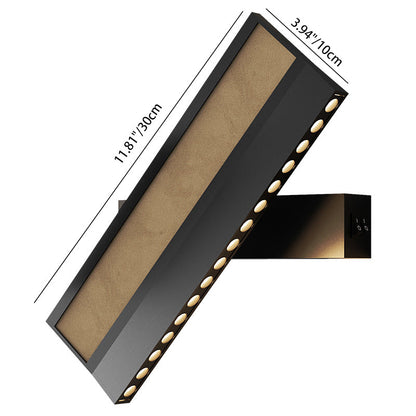 Rotatable Linear Silicone Aluminum LED Wall Sconce Lamp