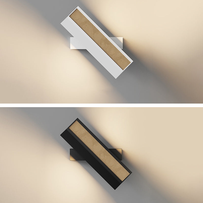 Rotatable Linear Silicone Aluminum LED Wall Sconce Lamp