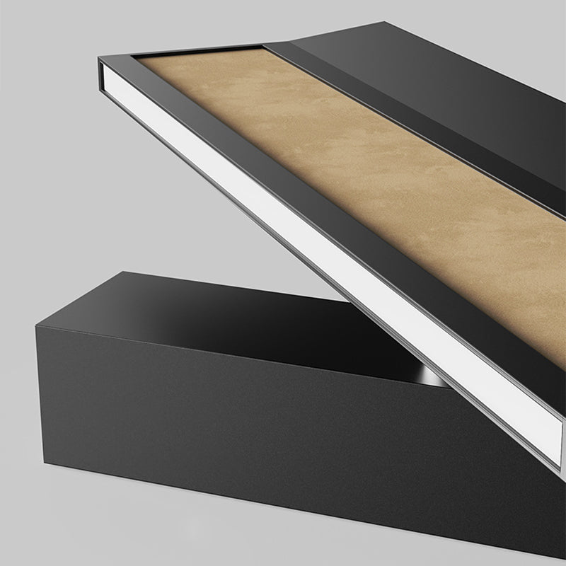 Rotatable Linear Silicone Aluminum LED Wall Sconce Lamp