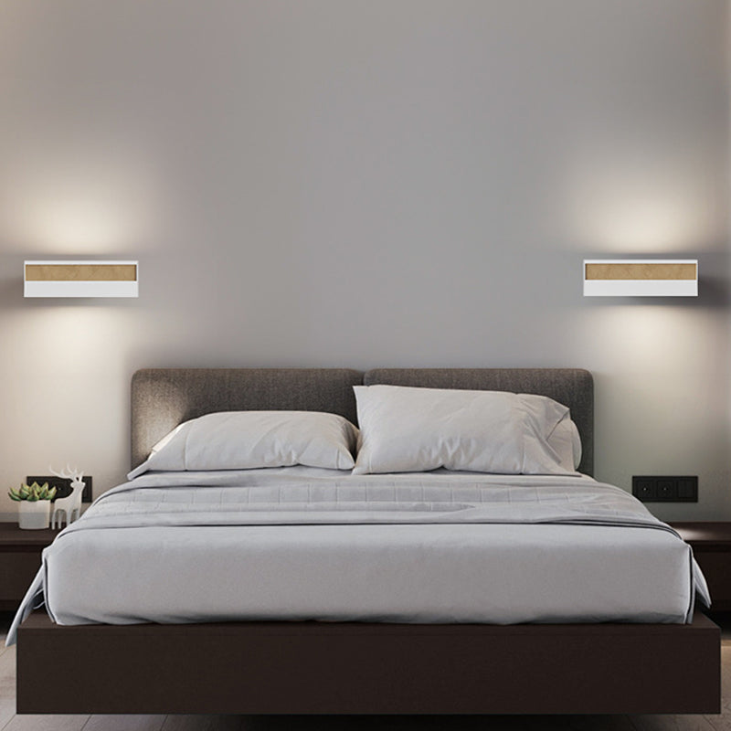 Rotatable Linear Silicone Aluminum LED Wall Sconce Lamp