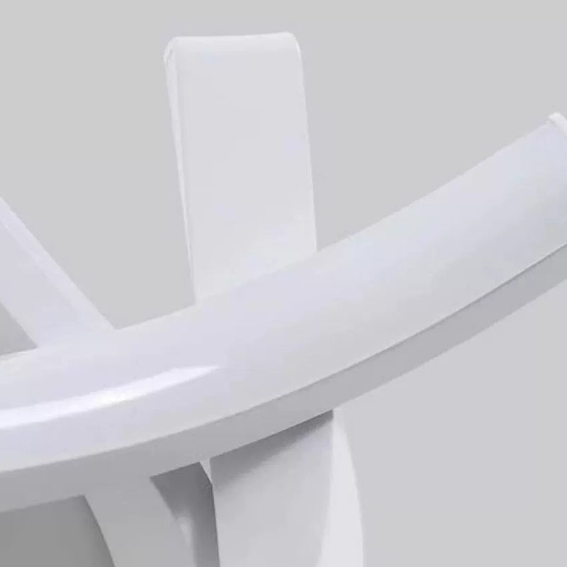 Scandinavian Spiral Aluminum Acrylic LED Wall Sconce Lamp