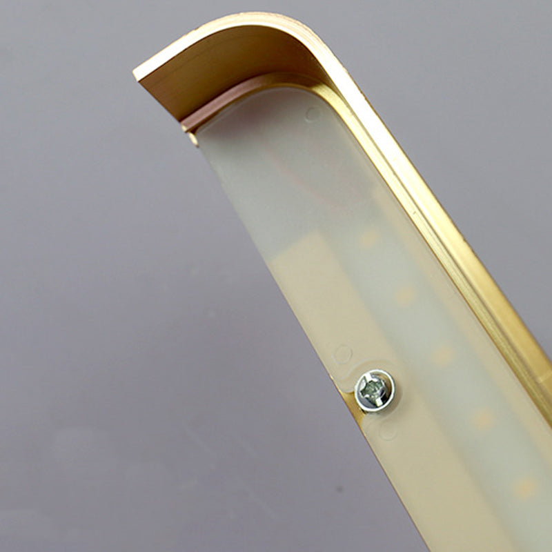 Minimalist Rectangle Aluminum Acrylic LED Wall Sconce Lamp