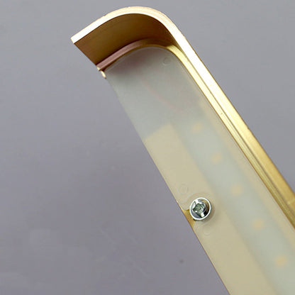 Minimalist Rectangle Aluminum Acrylic LED Wall Sconce Lamp