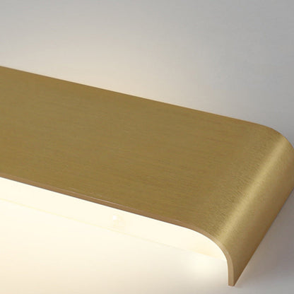 Minimalist Rectangle Aluminum Acrylic LED Wall Sconce Lamp