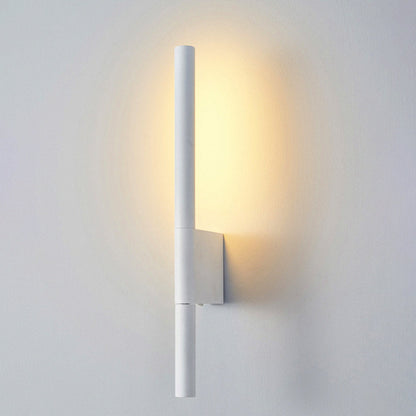 Pull Cylinder Linear PVC Iron Aluminum LED Wall Sconce Lamp