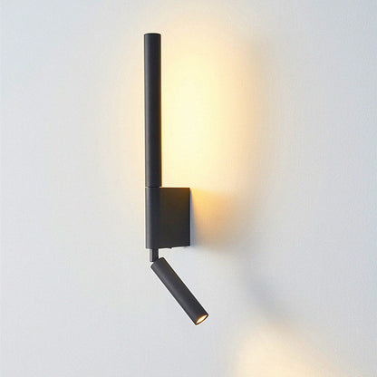 Pull Cylinder Linear PVC Iron Aluminum LED Wall Sconce Lamp