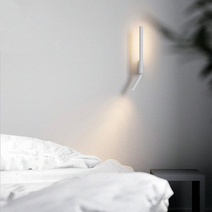 Pull Cylinder Linear PVC Iron Aluminum LED Wall Sconce Lamp