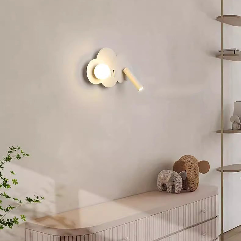 Deco Shape Orb Iron Acrylic LED Spotlight Wall Sconce Lamp