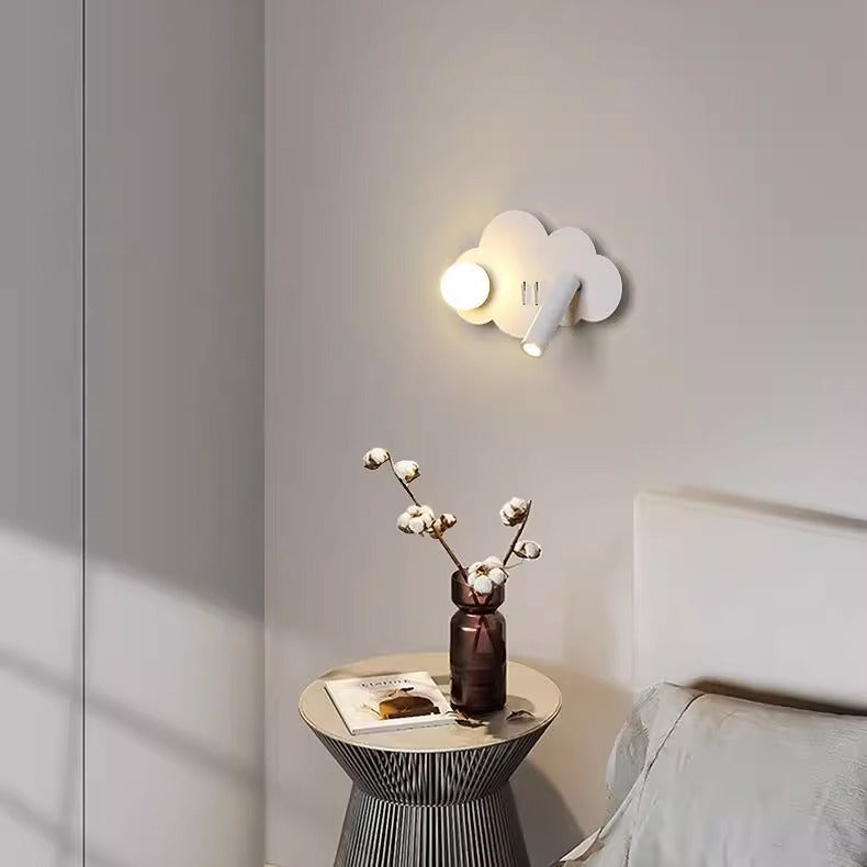 Deco Shape Orb Iron Acrylic LED Spotlight Wall Sconce Lamp