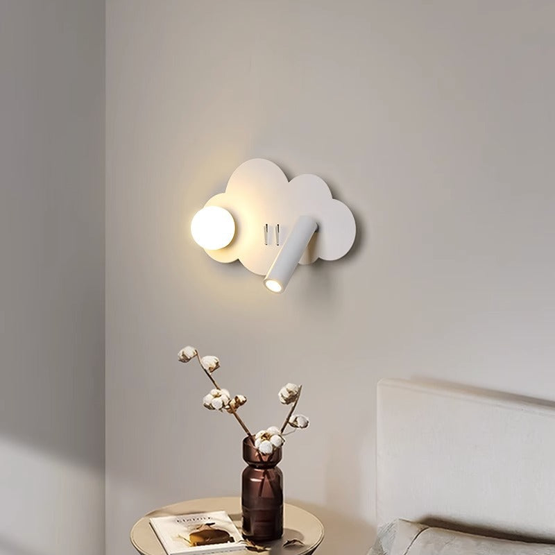 Deco Shape Orb Iron Acrylic LED Spotlight Wall Sconce Lamp