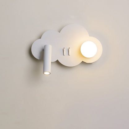 Deco Shape Orb Iron Acrylic LED Spotlight Wall Sconce Lamp