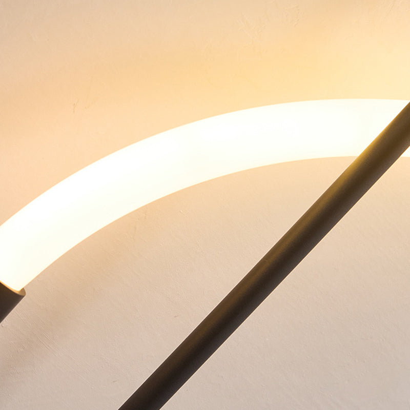 Creative Music Note Shape Iron Acrylic LED Wall Sconce Lamp