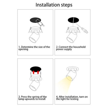 Modern Minimalist Aluminum Ceiling Light