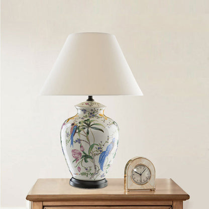 Traditional Bird Table Lamp