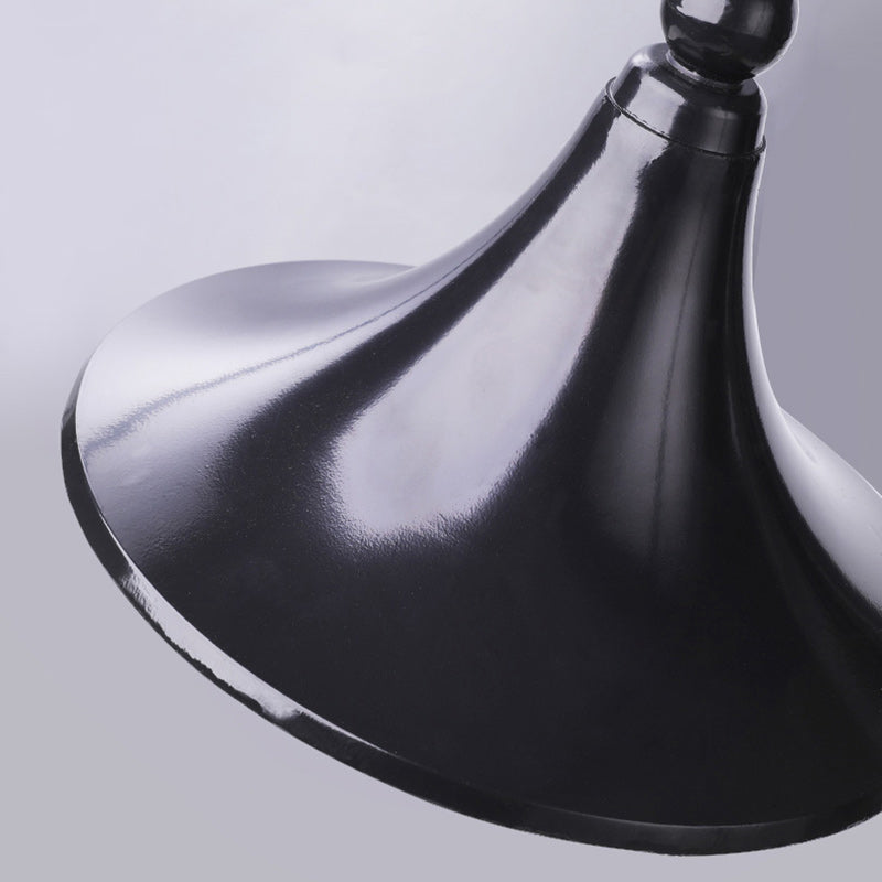 Waterproof Cone Aluminum Acrylic 1-Light Wall Sconce Lamp