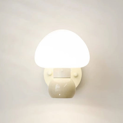 Scandinavian Round Iron PVC 1-Light Wall Sconce Lamp