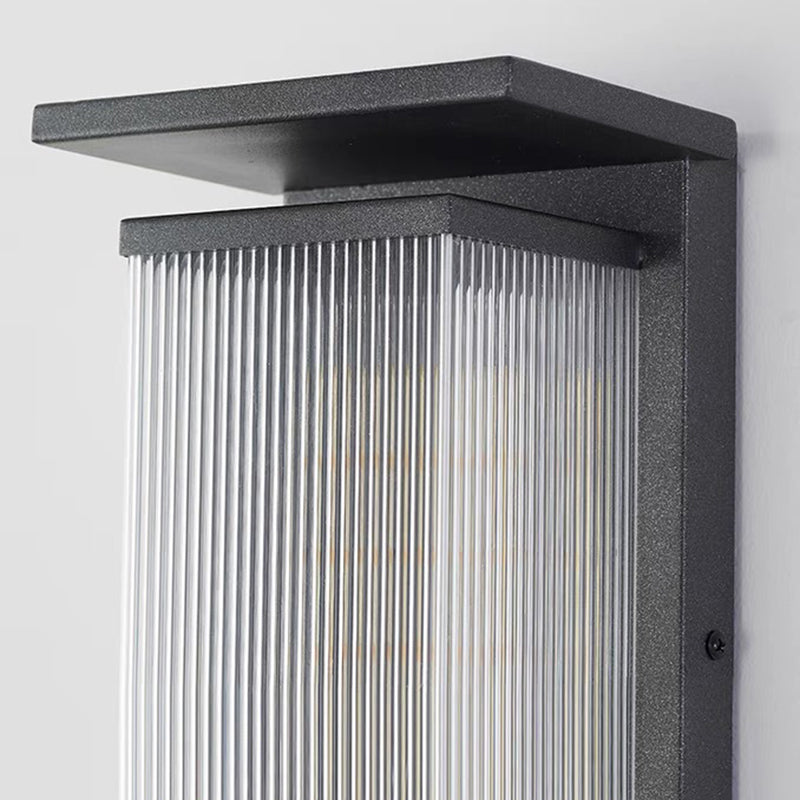 Rectangular Stainless Steel Acrylic LED Wall Sconce Lamp