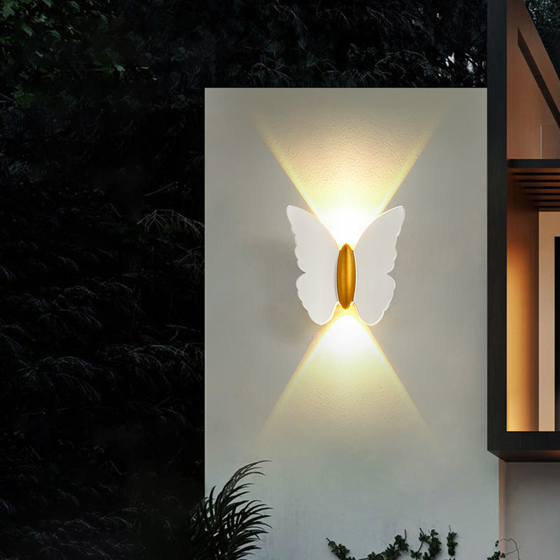 Waterproof Aluminum Optical Lens LED Wall Sconce Lamp