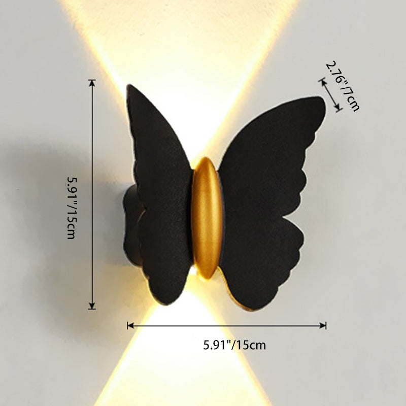 Waterproof Aluminum Optical Lens LED Wall Sconce Lamp