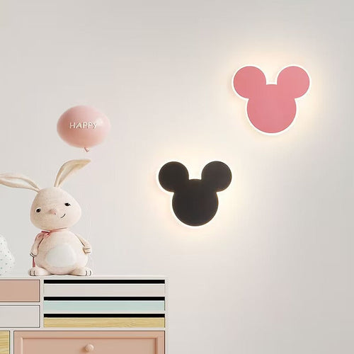 Creative Cartoon Round Iron LED Wall Sconce Lamp