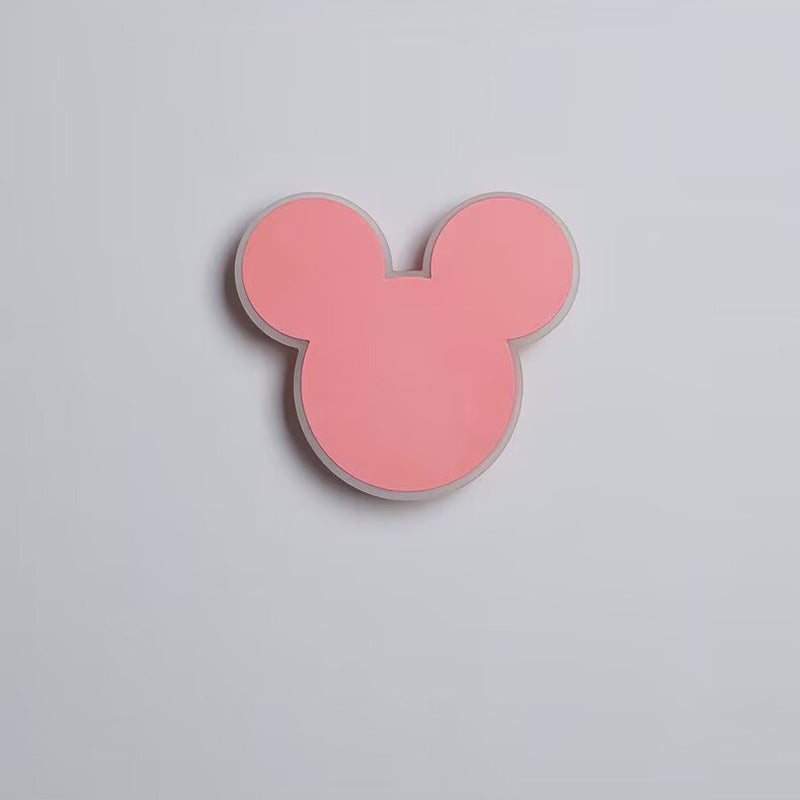 Creative Cartoon Round Iron LED Wall Sconce Lamp