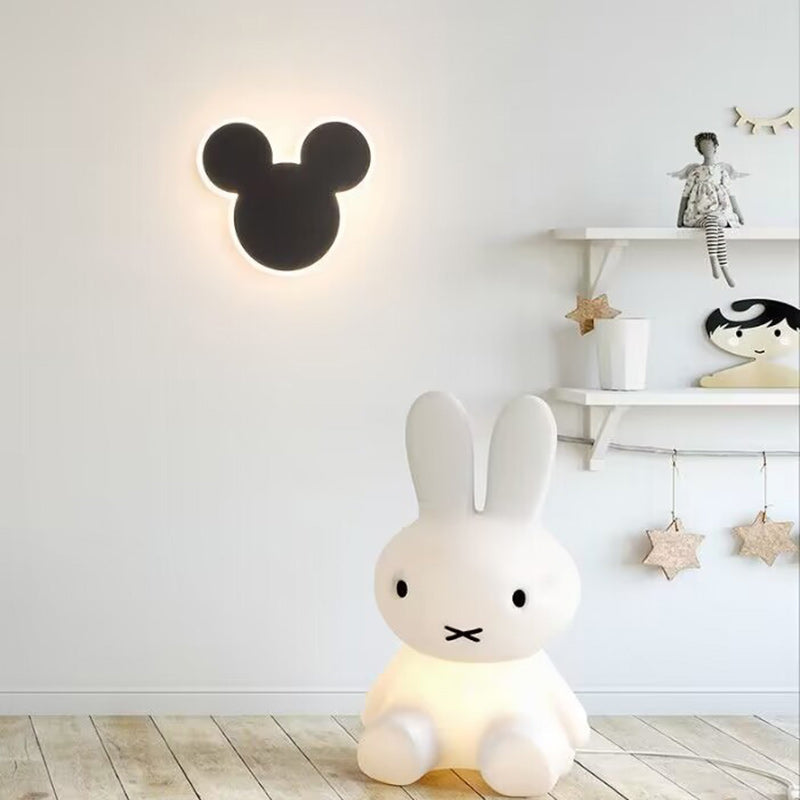 Creative Cartoon Round Iron LED Wall Sconce Lamp