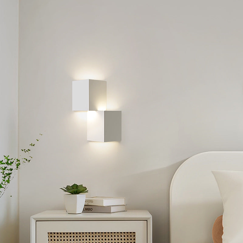 Square Triangle Iron Acrylic LED Wall Sconce Lamp