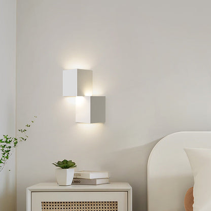 Square Triangle Iron Acrylic LED Wall Sconce Lamp