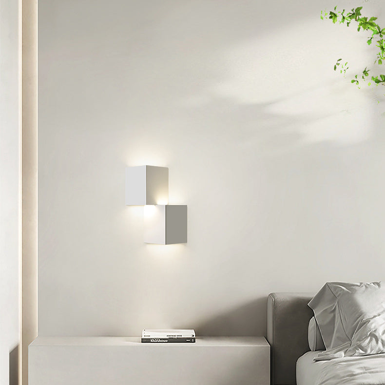 Square Triangle Iron Acrylic LED Wall Sconce Lamp