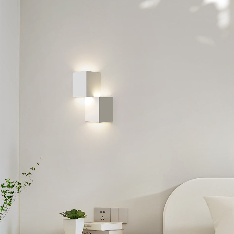 Square Triangle Iron Acrylic LED Wall Sconce Lamp