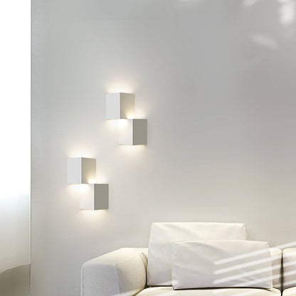 Square Triangle Iron Acrylic LED Wall Sconce Lamp