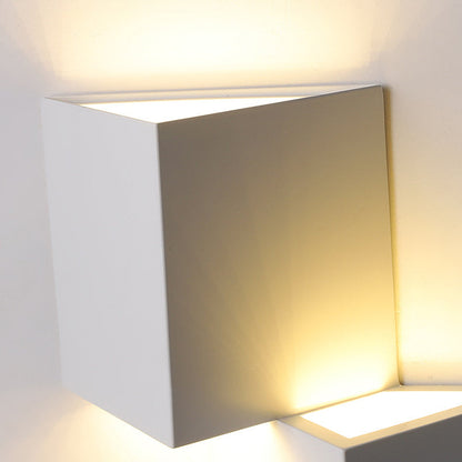 Square Triangle Iron Acrylic LED Wall Sconce Lamp