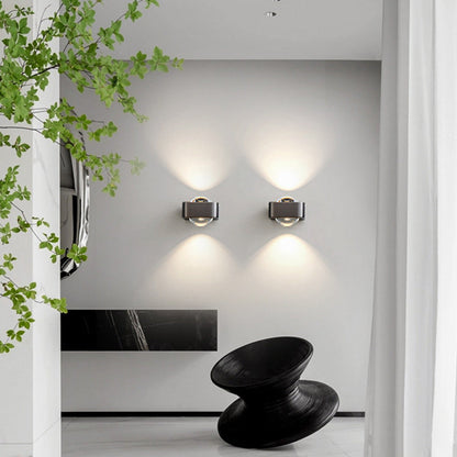 Scandinavian Rectangle Iron Acrylic LED Wall Sconce Lamp