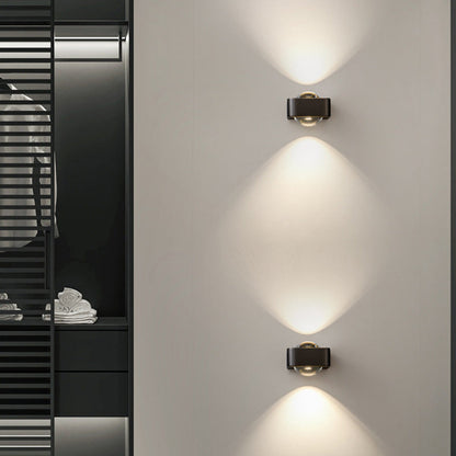 Scandinavian Rectangle Iron Acrylic LED Wall Sconce Lamp