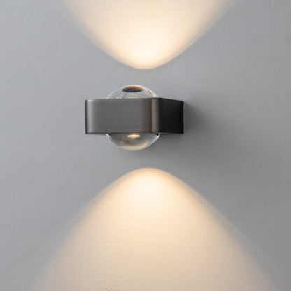 Scandinavian Rectangle Iron Acrylic LED Wall Sconce Lamp