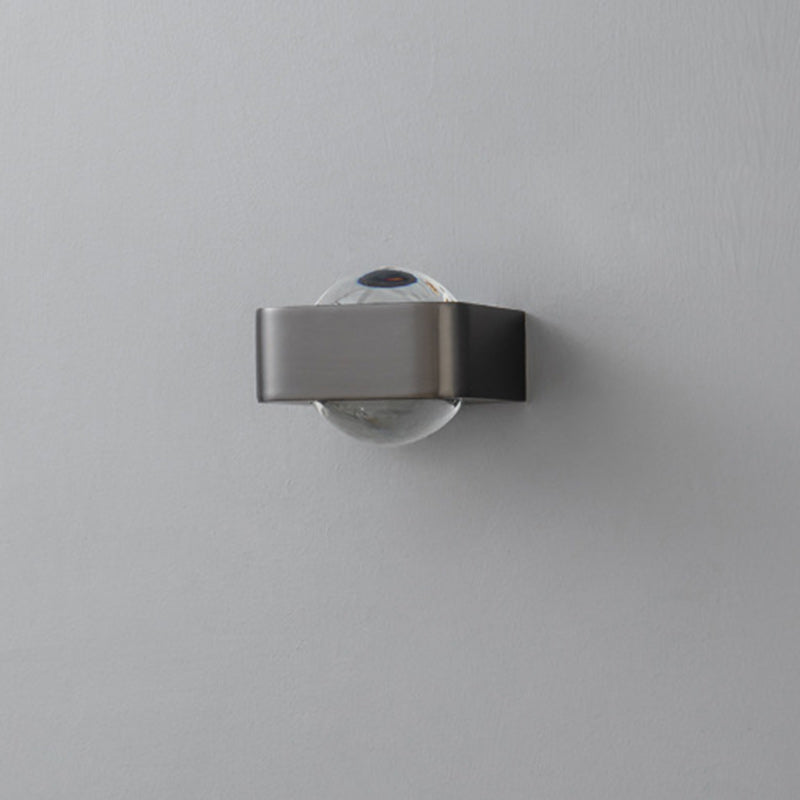 Scandinavian Rectangle Iron Acrylic LED Wall Sconce Lamp
