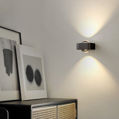 Scandinavian Rectangle Iron Acrylic LED Wall Sconce Lamp