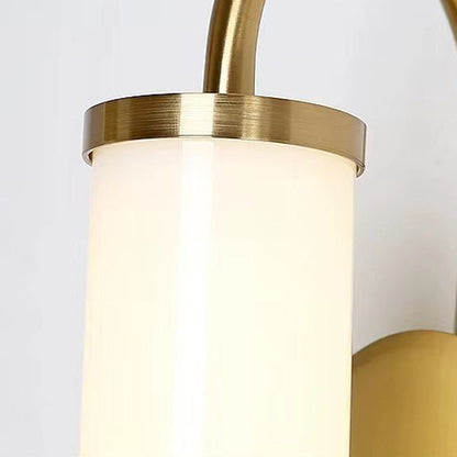 Linear Cylinder Iron Acrylic LED Wall Sconce Lamp