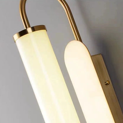 Linear Cylinder Iron Acrylic LED Wall Sconce Lamp