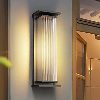 Waterproof PC Stainless Steel LED Wall Sconce Lamp