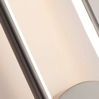 Oval Iron Aluminum Glass Spotlight LED Wall Sconce Lamp